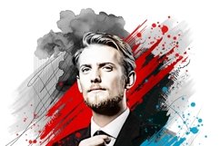 Watercolor Portrait Template Product Image 15