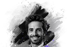 Watercolor Portrait Template Product Image 17