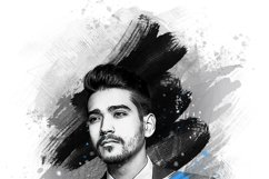 Watercolor Portrait Template Product Image 18