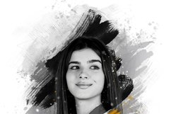 Watercolor Portrait Template Product Image 19