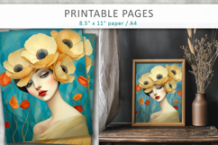 art woman illustration pages Product Image 6