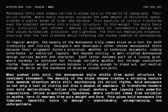 Artavion Mono - Monospace Typeface Product Image 8