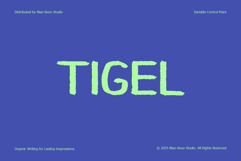 Tigel - Organic Handcrafted Typeface Product Image 1