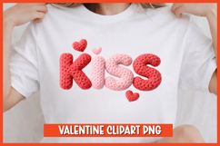 Kiss Valentine Sublimation PNG Clipart Product Image 1