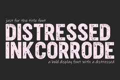 Inkcorrode Font - Distressed Product Image 1
