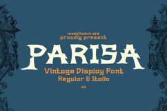 Parisa Vintage Display Font Product Image 1