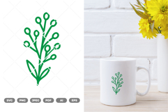 Wildflower SVG &amp; Clipart Product Image 1