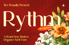 Rythm - Modern Elegance Serif Font Product Image 1