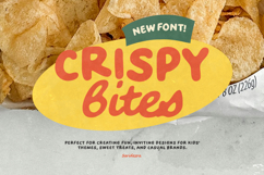 Crispy Bites - Cute Font Family Product Image 1
