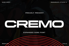 Cremo - Expanded Sans Serif Product Image 1