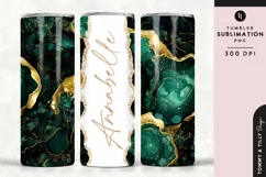 Personalised Name Tumbler Wrap PNG Sublimation | Glitter Product Image 1