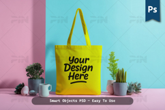 Tote Bag Cup - Mockup Realistic PSD Template Product Image 1