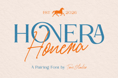 Honera || modern font duo Product Image 1