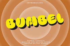 Bumbel - Bubble Font Product Image 1