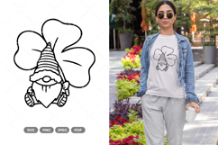 St. Patrick Gnome SVG &amp; Clipart Product Image 1