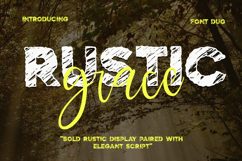 Rustic Grace font duo Product Image 1