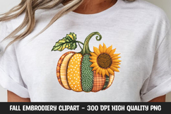 Yellow Green Autumn Pumpkin Clipart Product Image 1