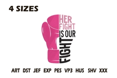Her Fight Is Our Fight Embroidery Product Image 1