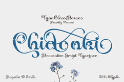 Chidonki Decorative Font Product Image 1