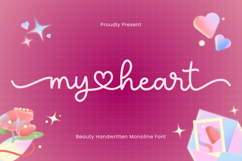My Heart - Wedding Font Product Image 1