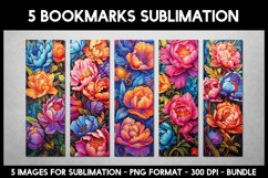 20 Rainbow Colourful Bookmarks I Bookmarks Sublimation Product Image 5