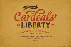 Cardeals - Handcrafted Font Duo Product Image 1
