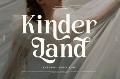 Kinder Land - Elegant Serif Font Product Image 1
