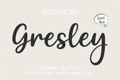 Gresley Modern Font Duo Sans &amp; Script Product Image 1
