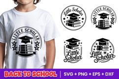 Little Scholar Graduation SVG PNG Product Image 1