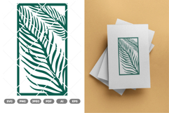 Tropical Leaf SVG &amp; Clipart Product Image 1