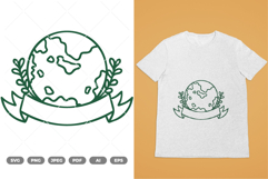 Globe SVG &amp; Clipart Product Image 1