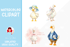 52 Family Baby Ducks PNG for Nursery and Design Product Image 8