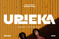 Urieka - Modern Ligature Font Product Image 1