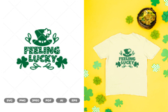 Feeling Lucky SVG &amp; Clipart Product Image 1