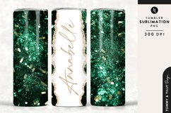 Personalised Name Tumbler Wrap PNG Sublimation | Glitter Product Image 1