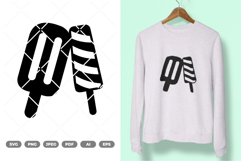 Popsicle Icon SVG &amp; Clipart Product Image 1