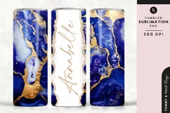 Personalised Name Tumbler Wrap PNG Sublimation | Glitter Product Image 1