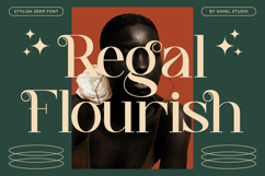 Regal Flourish - Unique Serif Font Product Image 1