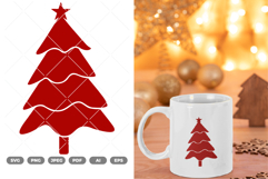 Christmas Tree SVG &amp; Clipart Product Image 1
