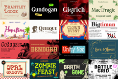 The Ultimate Premium Font Bundle 220 Fonts for Small Busines Product Image 2