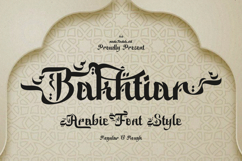 Bakhtiar Arabic Font Product Image 1