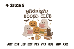 Midnight Book Club Embroidery Product Image 1