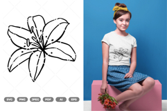 Flower Petal SVG &amp; Clipart Product Image 1