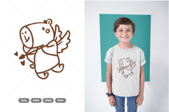 Cupid Capybara SVG &amp; Clipart Product Image 1