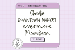 Natural Handwriting Font Mini Bundle Product Image 1