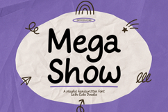 Mega Show A Playful Handwritten Font Product Image 6
