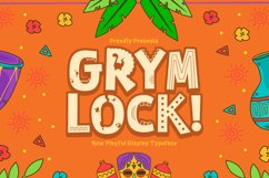 Free Dinosaur Font - Grymlock Product Image 1