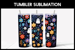 6 Halloween Tumbler Wrap Ghosts I Halloween Tumbler Product Image 7