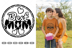 Best Mom SVG &amp; Clipart Product Image 1