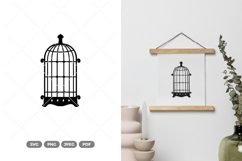Decorative Birdcage SVG &amp; Clipart Product Image 1